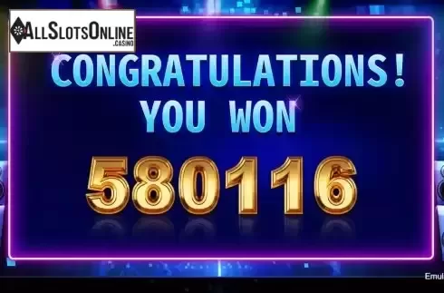 Total Win in Free Spins Screen