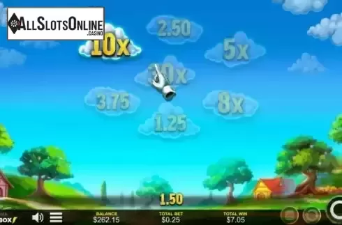 Pick bonus screen