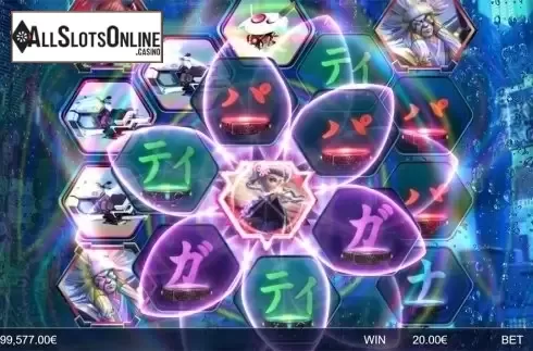 Shuffle screen. Neo Tokyo from Ganapati