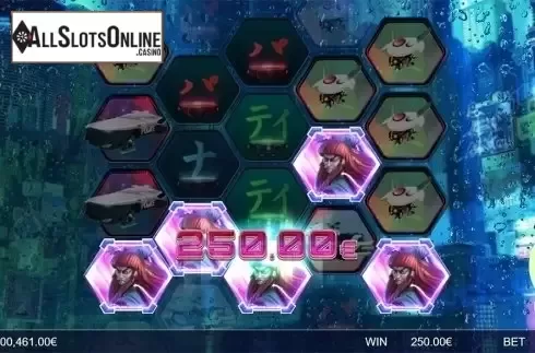 Win screen 2. Neo Tokyo from Ganapati