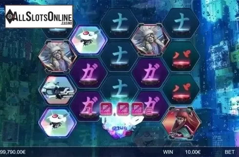 Win screen. Neo Tokyo from Ganapati