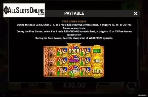 FS Feature screen
