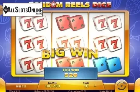 Big Win screen