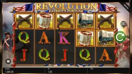 Revolution Patriots Fortune slot screenshot 1