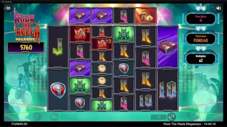 Rock the Reels Megaways slot screenshot 4