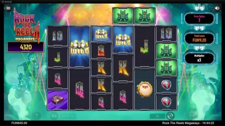 Rock the Reels Megaways slot screenshot 5