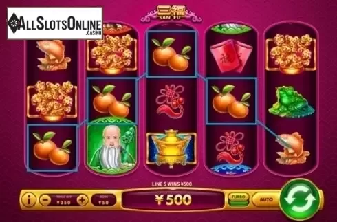 Win Screen . San Fu from Skywind Group