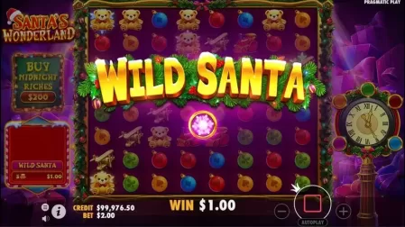 Santa’s Wonderland slot screenshot 2