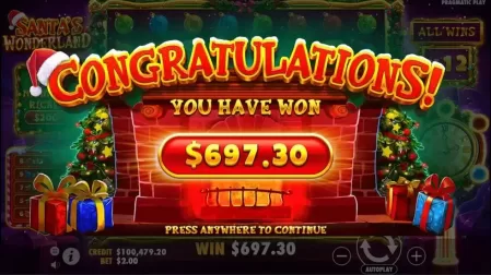 Santa’s Wonderland slot screenshot 9