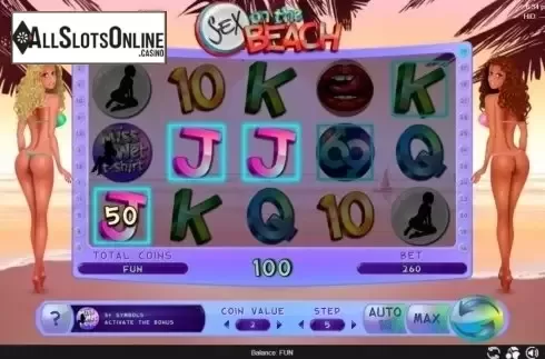 Win Screen. Sex on the Beach from Espresso Games