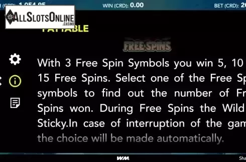 FS feature screen