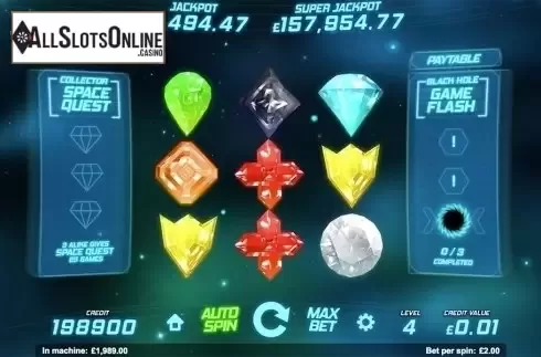 Game Workflow screen. Space Gems (Magnet Gaming) from Magnet Gaming