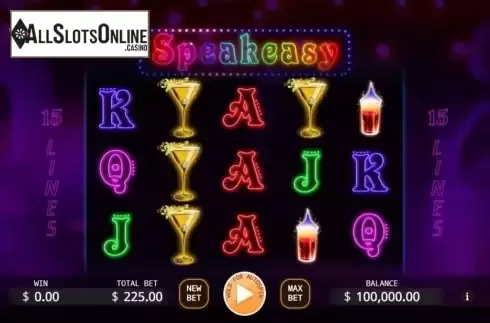 Reel Screen. Speakeasy from KA Gaming