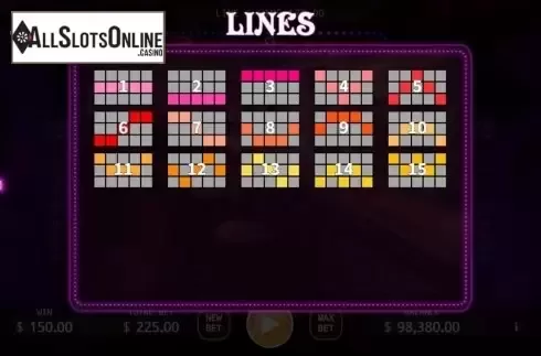 Paylines. Speakeasy from KA Gaming