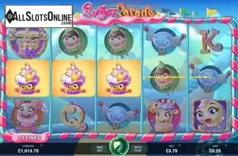 Screen 2. Sugar Parade from Microgaming