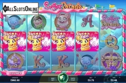 Screen 1. Sugar Parade from Microgaming