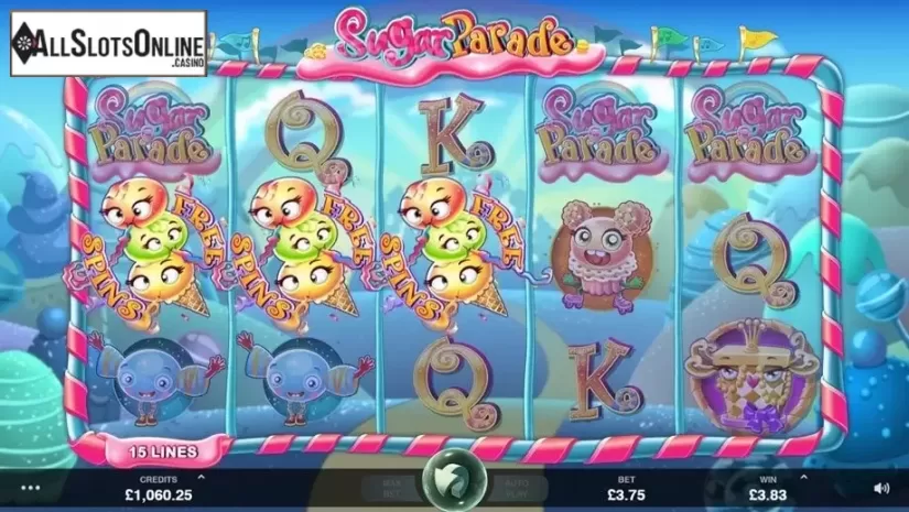 Screen 8. Sugar Parade from Microgaming