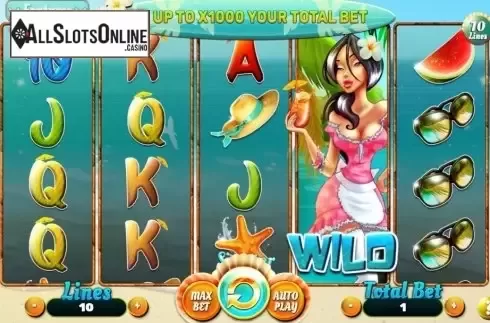 Reel Screen. Summer Of Luck from Spinomenal