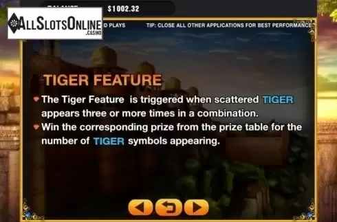 Game Rules. Ten Tigers from GMW
