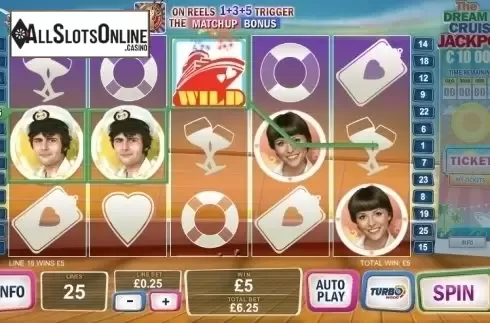 Win Screen 2. The Love Boat from Playtech