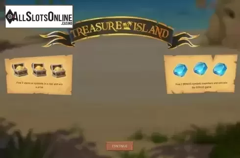 Intro screen