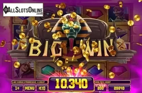 Win Screen 2. Treasures of the Tomb from Incredible Technologies