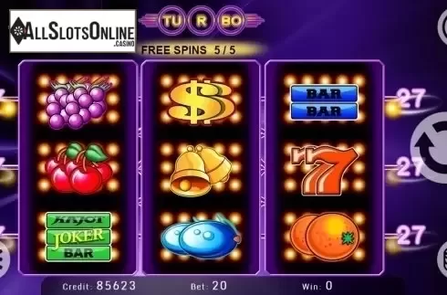 Free Spins. Turbo 27 from KAJOT