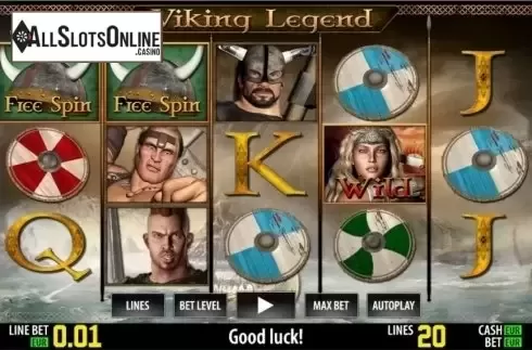 Game reels. Viking Legend HD from World Match