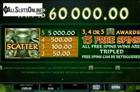 Screen2. Wild Orient from Microgaming