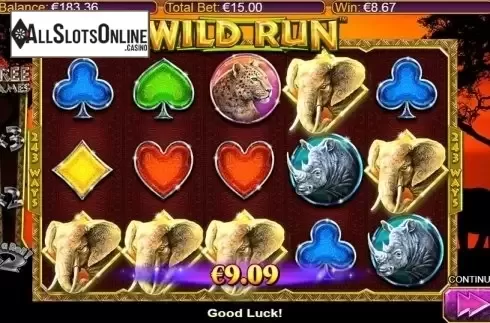 Screen 4. Wild Run from NextGen