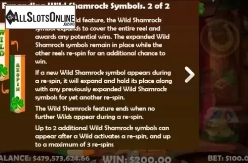 Info. Wild Shamrock (Mobilots) from Mobilots