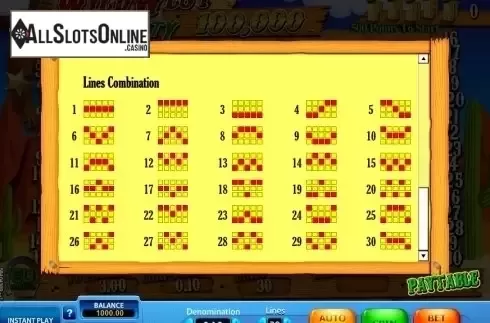 Screen2. Wild West Bounty from SkillOnNet