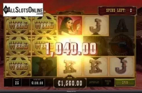 Win Screen 2. Wild West Wilds from Playtech Vikings