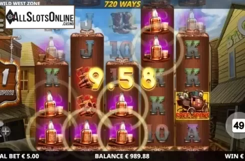 Win Screen 1. Wild West Zone from Leander Games