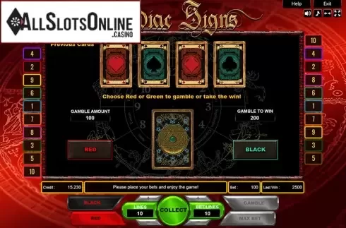 Gamble. Zodiac Signs from Platin Gaming