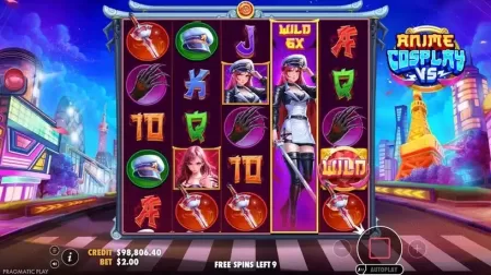 Anime Cosplay VS slot screenshot 5