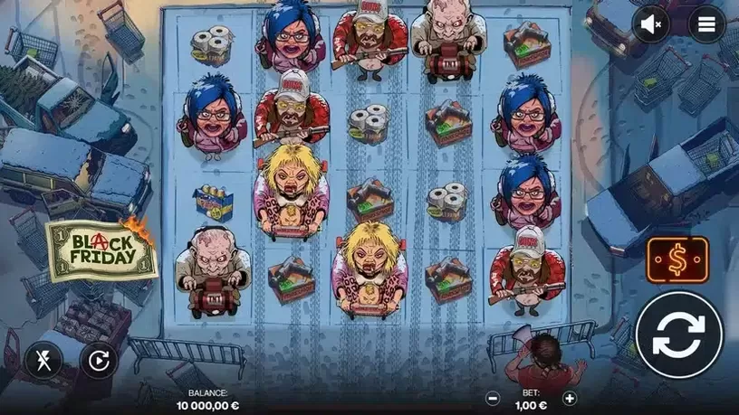 Black Friday slot screenshot 1