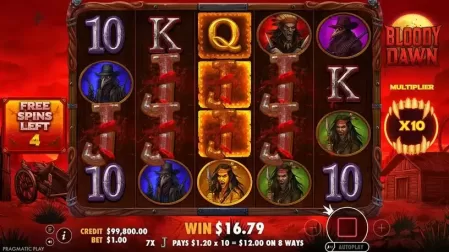 Bloody Dawn slot screenshot 5