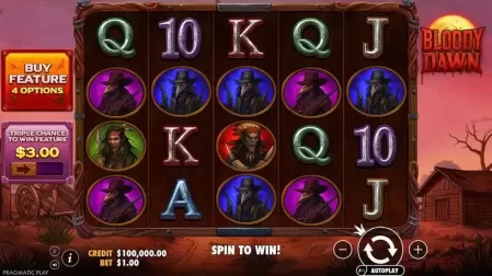 Bloody Dawn slot screenshot 1