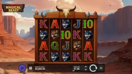 Darkside Prairie Magical Beast slot screenshot 1