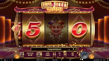Free Reelin Joker 1000 slot screenshot 2