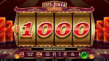 Free Reelin Joker 1000 slot screenshot 3