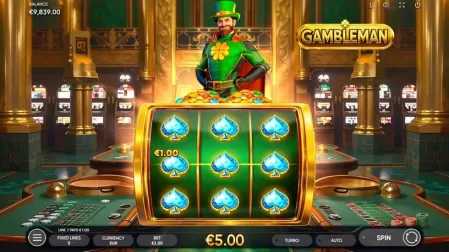 Gambleman slot screenshot 2