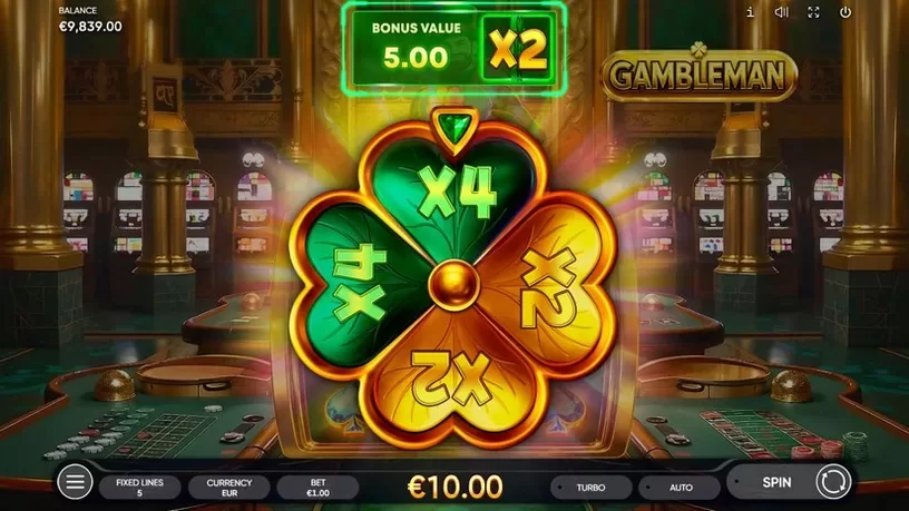 Gambleman slot screenshot 5