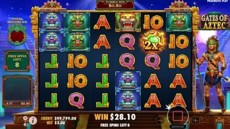 Gates of Aztec slot screenshot 5