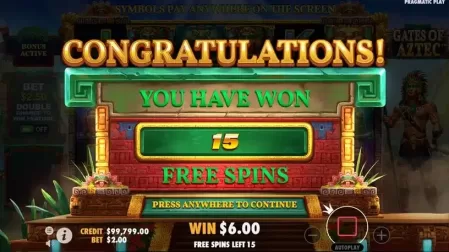 Gates of Aztec slot screenshot 4