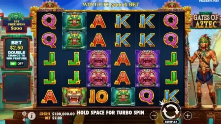 Gates of Aztec slot screenshot 1