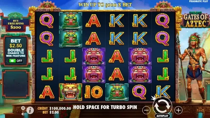 Gates of Aztec slot screenshot 