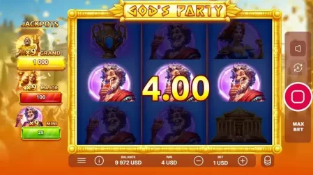 God's Party slot screenshot 3