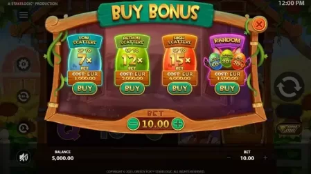 Greedy Fox slot screenshot 2
